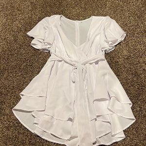 White Romper
